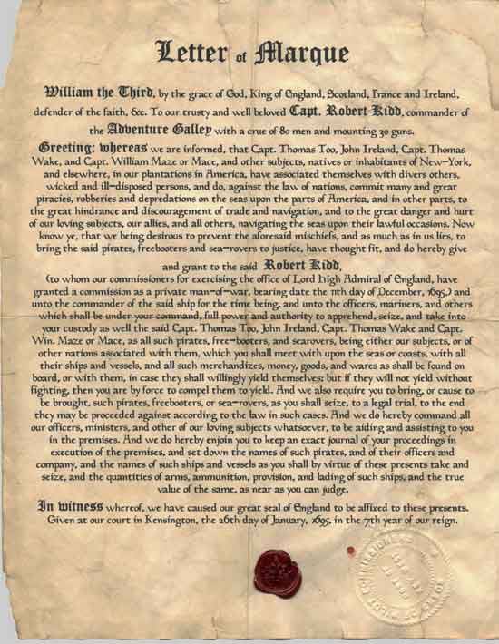 LETTER-OF-MARQUE